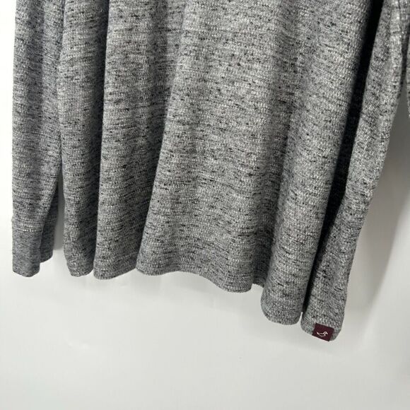 Alesbury Knit Henley Shirt Sweater Heather Gray Long Sleeve Size XXXL Tall - Picture 5 of 10